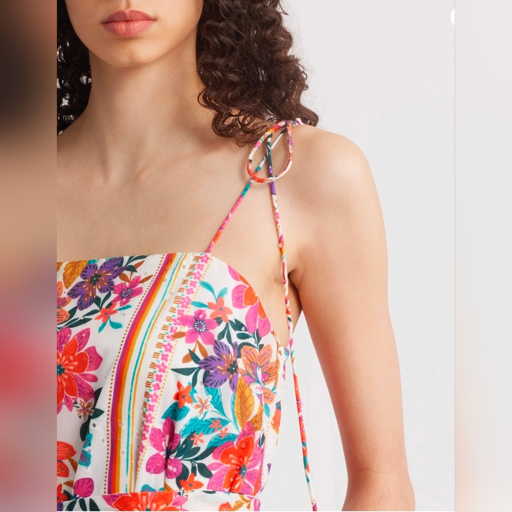 Julia Jordan Floral Mini Dress Size M NWT - Picture 4 of 13